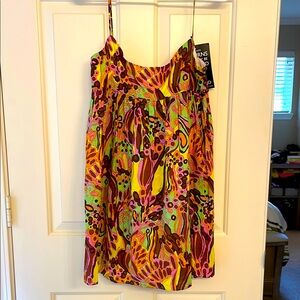 Milly Multicolor Floral Mini Dress